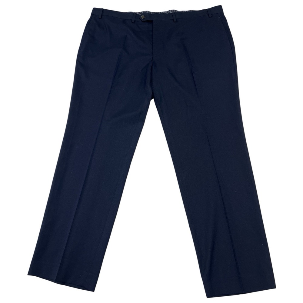 Lauren By Ralph Lauren Men's Navy Blue Dress Pants 42x30